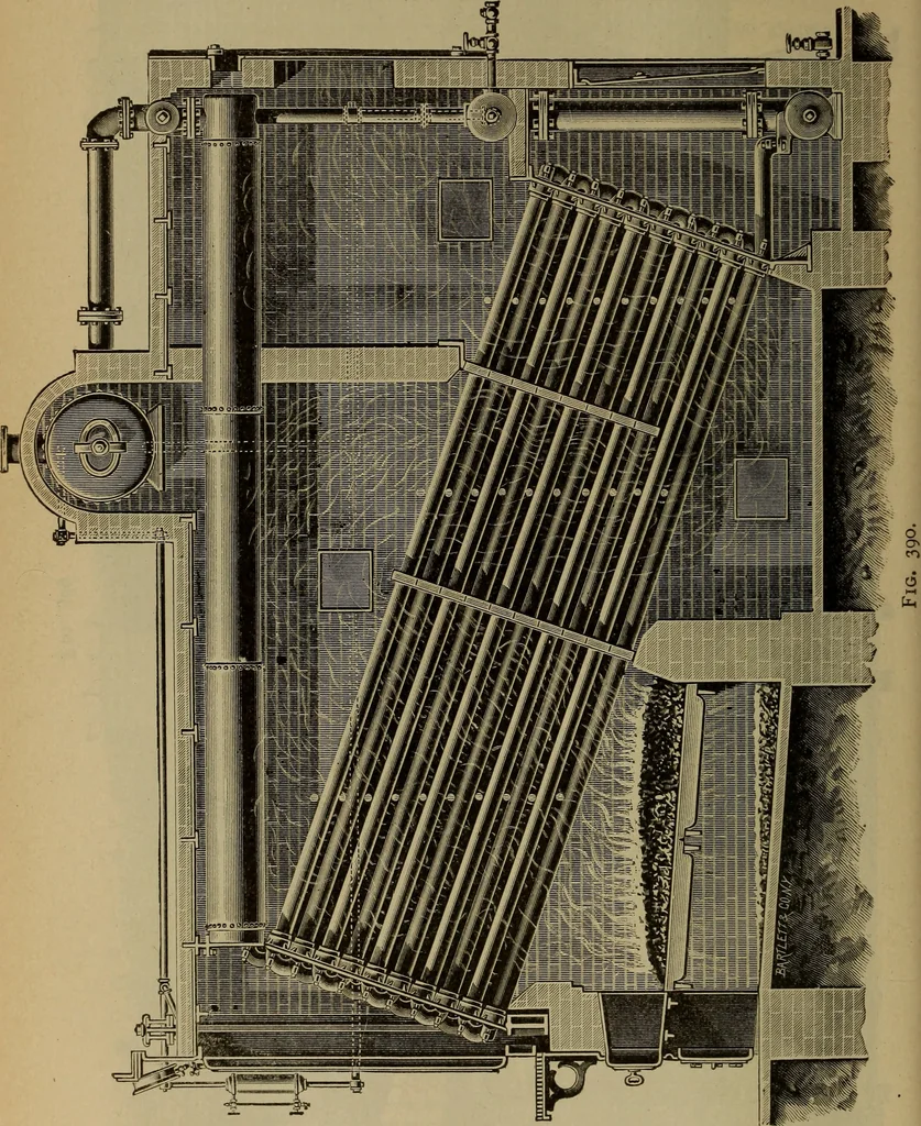 An illustration from The mechanical engineering of power plants, 1897, leaf 499