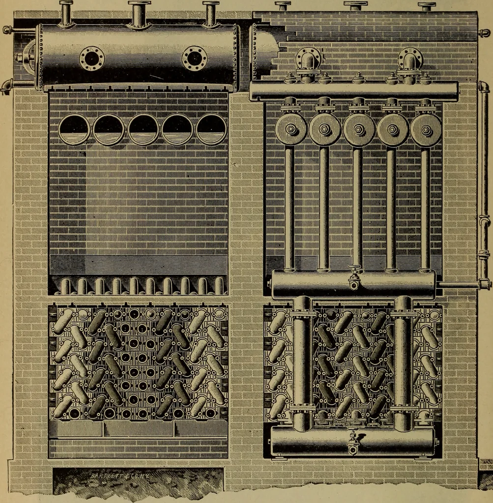 An illustration from The mechanical engineering of power plants, 1897, leaf 503