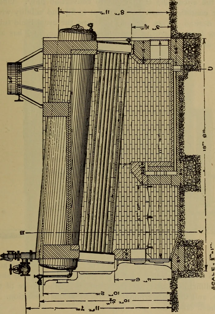 An illustration from The mechanical engineering of power plants, 1897, leaf 504