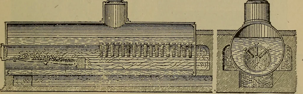 An illustration from The mechanical engineering of power plants, 1897, leaf 510