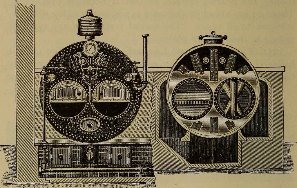 An illustration from The mechanical engineering of power plants, 1897, leaf 511