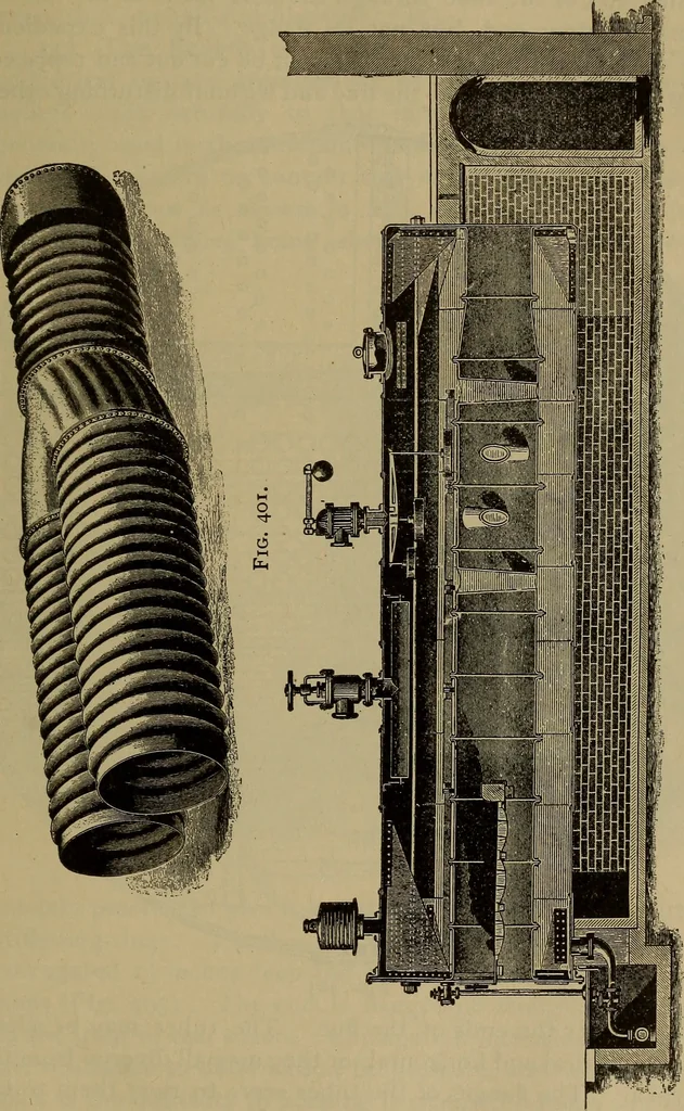 An illustration from The mechanical engineering of power plants, 1897, leaf 512