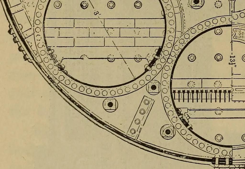An illustration from The mechanical engineering of power plants, 1897, leaf 513