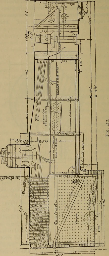 An illustration from The mechanical engineering of power plants, 1897, leaf 521