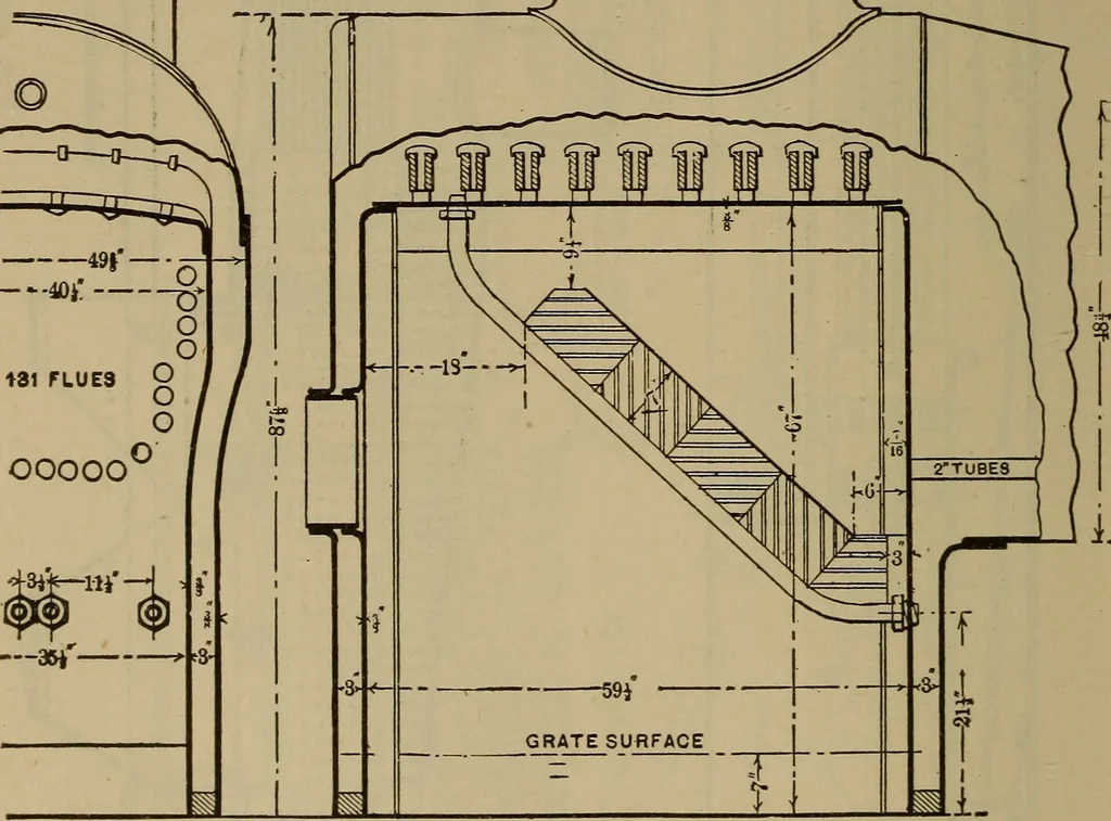An illustration from The mechanical engineering of power plants, 1897, leaf 523