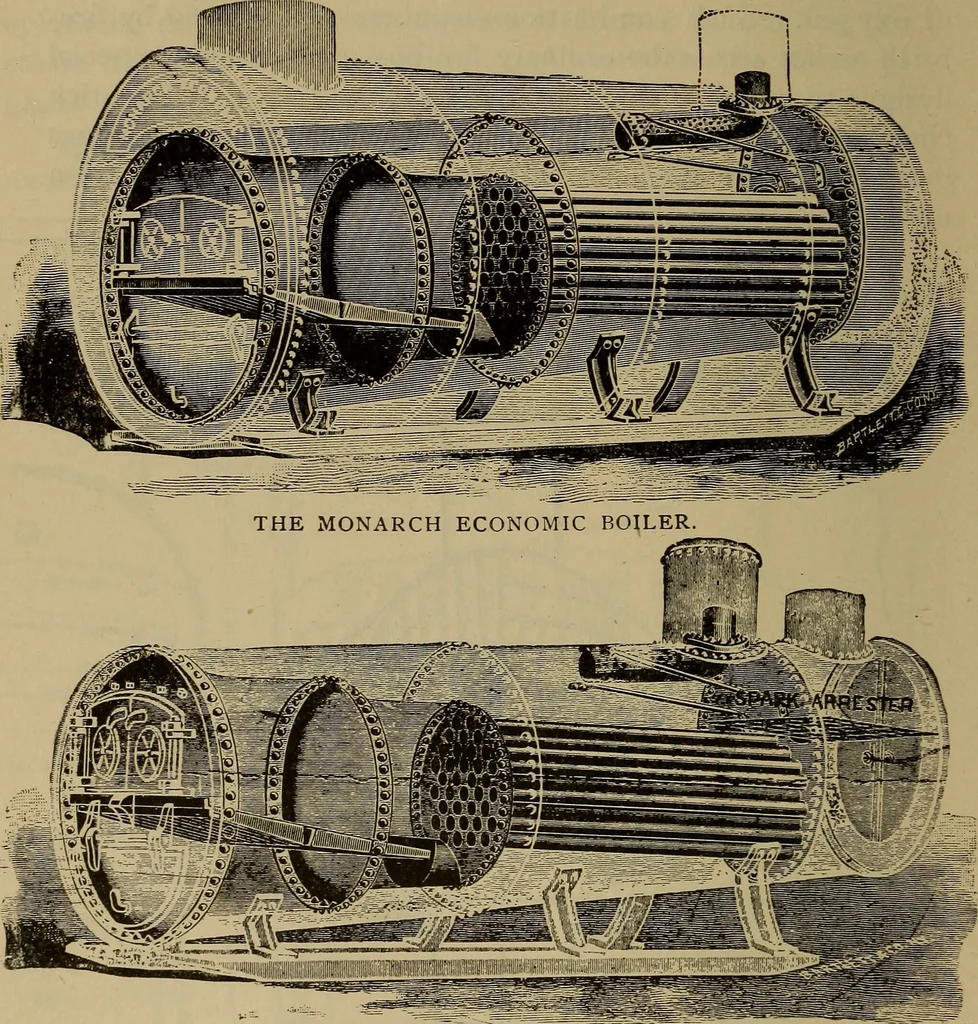An illustration from The mechanical engineering of power plants, 1897, leaf 525