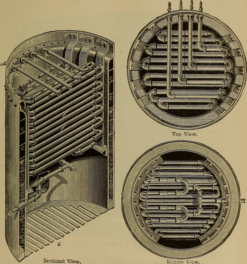 An illustration from The mechanical engineering of power plants, 1897, leaf 534