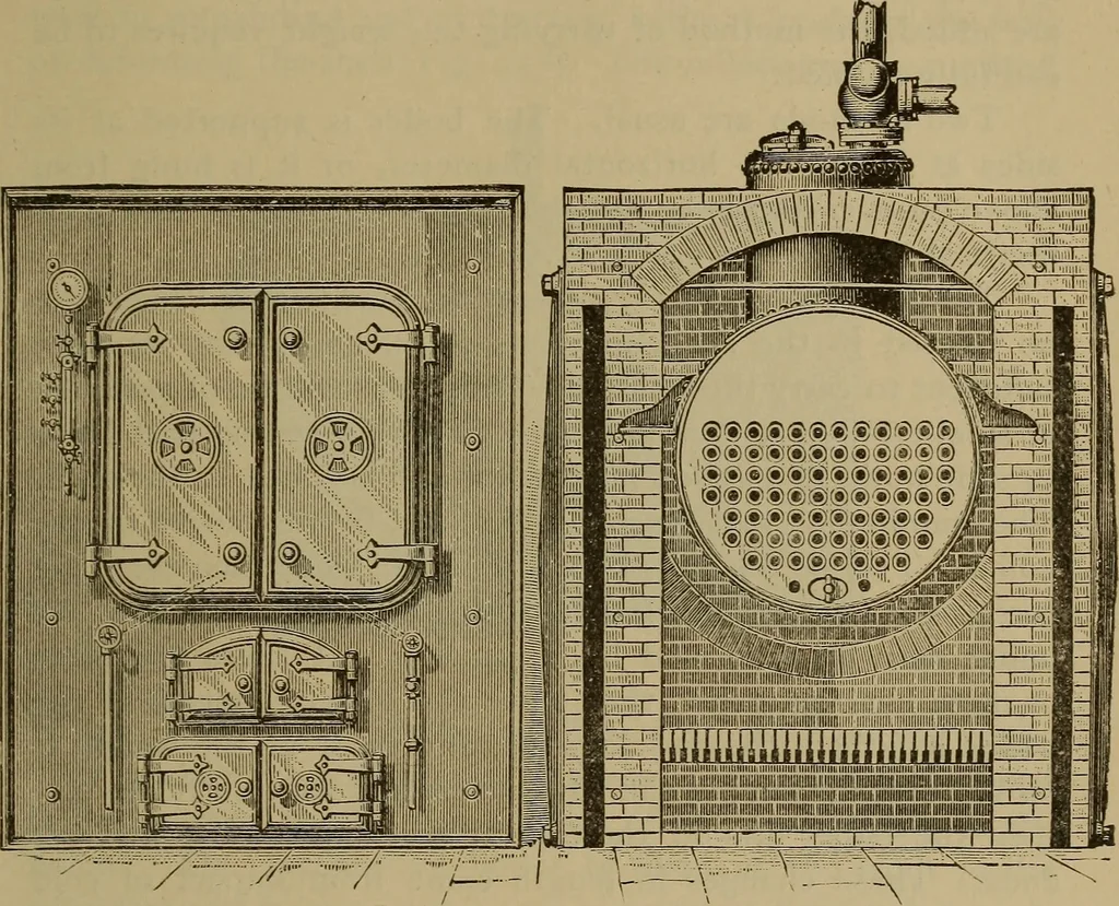 An illustration from The mechanical engineering of power plants, 1897, leaf 544