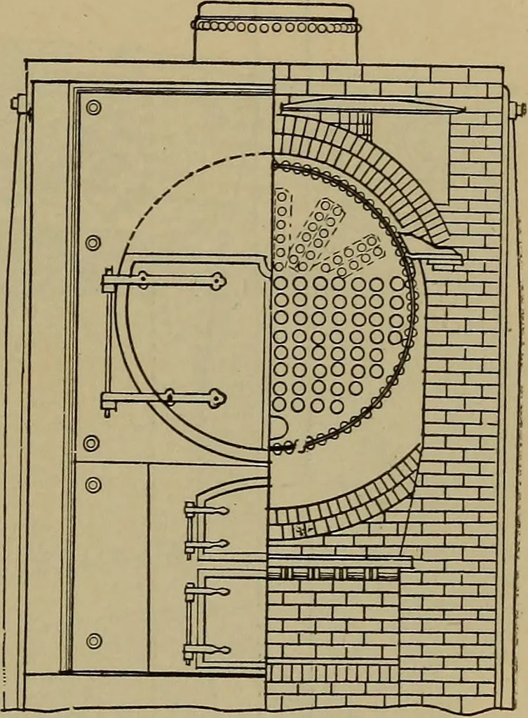 An illustration from The mechanical engineering of power plants, 1897, leaf 560
