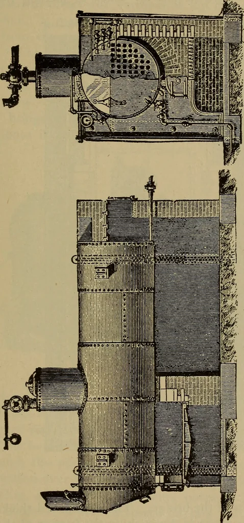 An illustration from The mechanical engineering of power plants, 1897, leaf 576