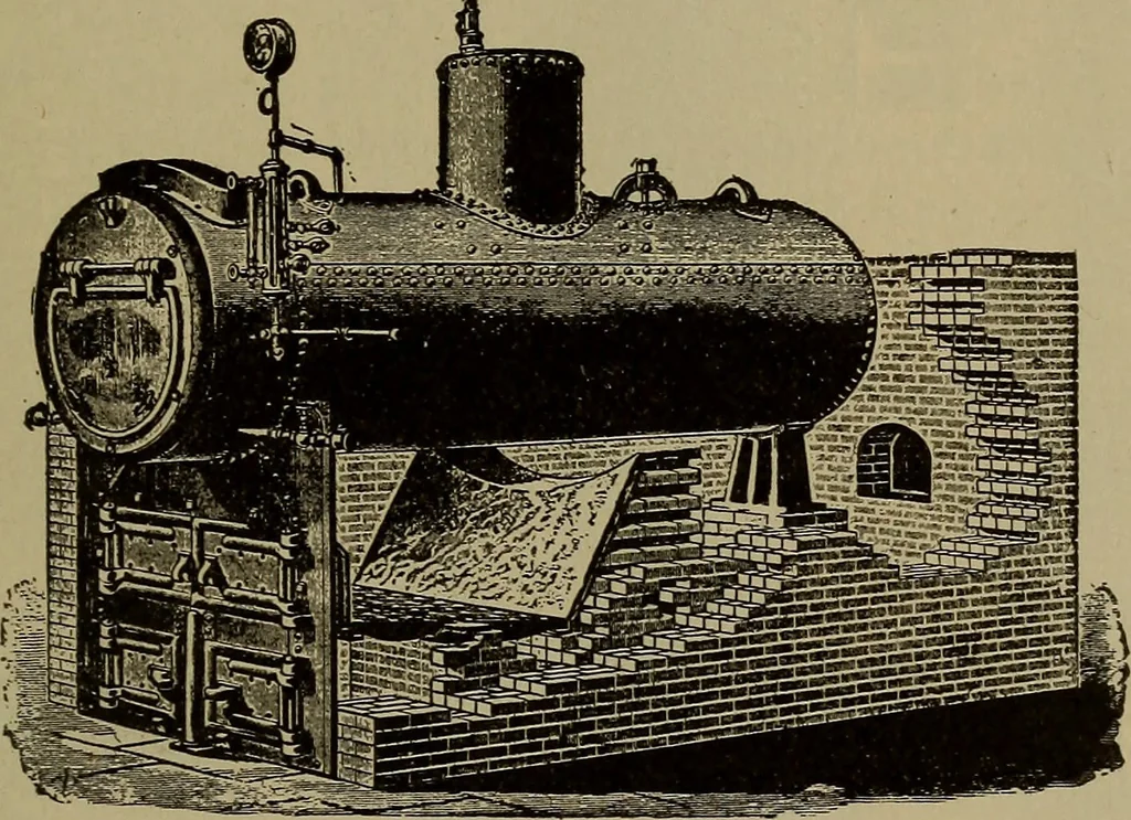 An illustration from The mechanical engineering of power plants, 1897, leaf 578