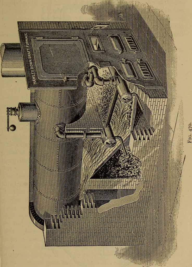 An illustration from The mechanical engineering of power plants, 1897, leaf 612