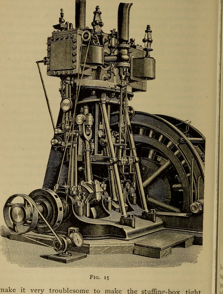An illustration from The mechanical engineering of power plants, 1897, leaf 65
