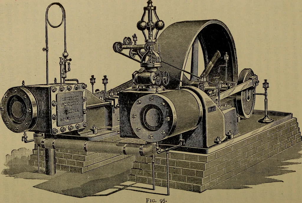 An illustration from The mechanical engineering of power plants, 1906, leaf 179
