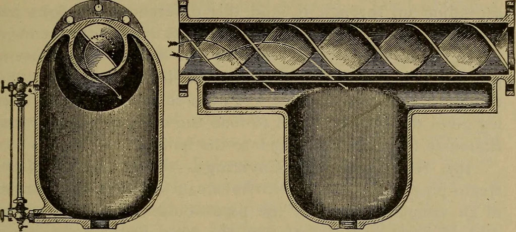 An illustration from The mechanical engineering of power plants, 1906, leaf 416