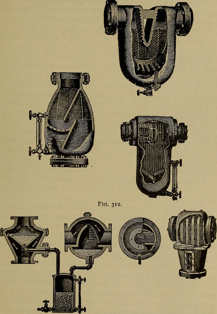 An illustration from The mechanical engineering of power plants, 1906, leaf 422