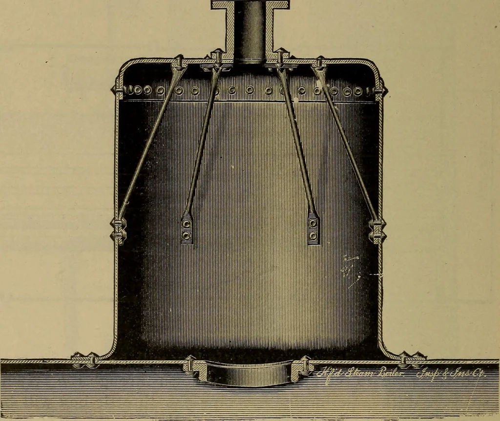 An illustration from The mechanical engineering of power plants, 1906, leaf 487
