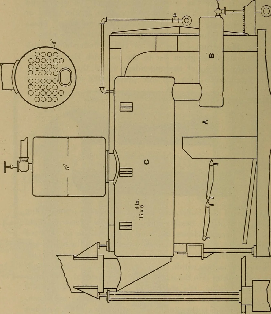 An illustration from The mechanical engineering of power plants, 1906, leaf 493