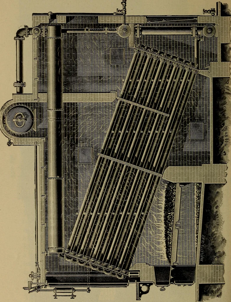 An illustration from The mechanical engineering of power plants, 1906, leaf 517