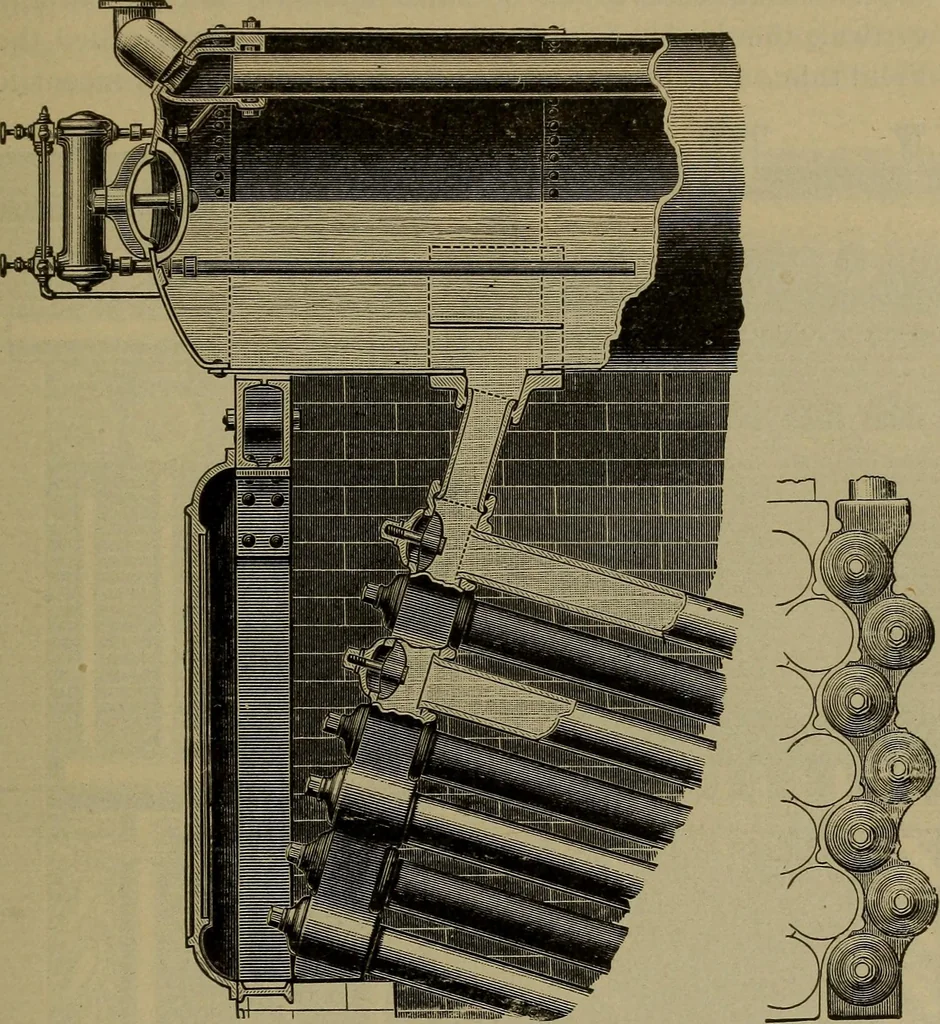 An illustration from The mechanical engineering of power plants, 1906, leaf 520