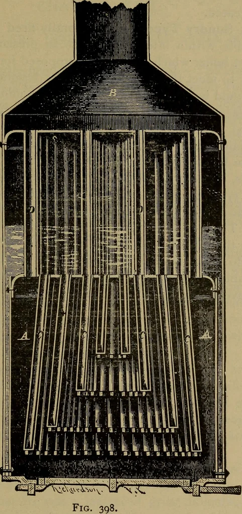 An illustration from The mechanical engineering of power plants, 1906, leaf 524