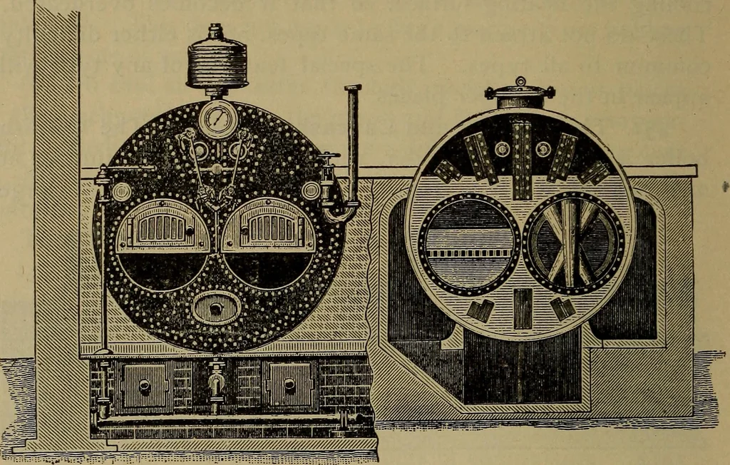 An illustration from The mechanical engineering of power plants, 1906, leaf 529