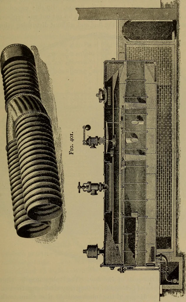 An illustration from The mechanical engineering of power plants, 1906, leaf 530