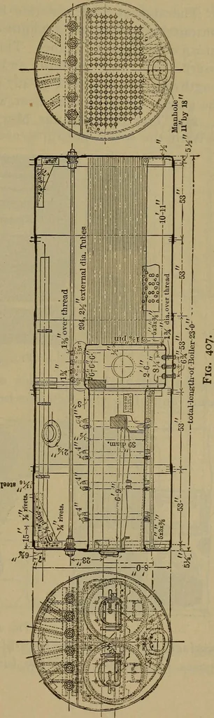 An illustration from The mechanical engineering of power plants, 1906, leaf 534