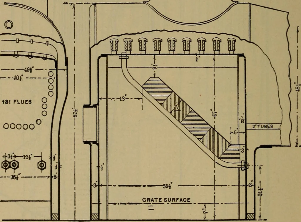An illustration from The mechanical engineering of power plants, 1906, leaf 541