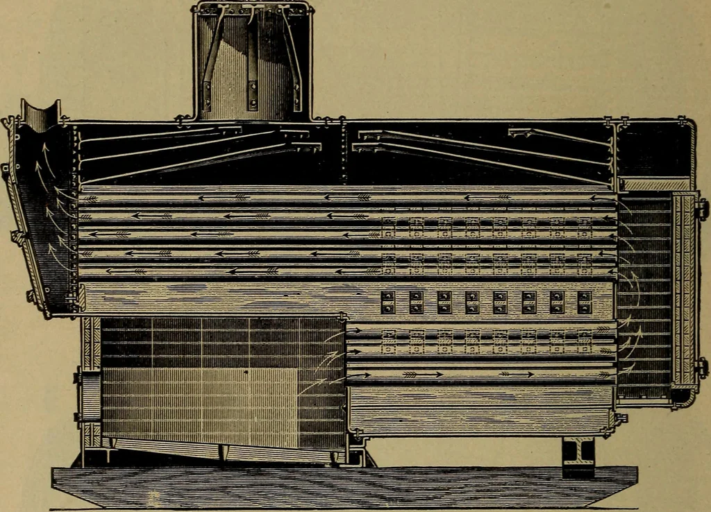 An illustration from The mechanical engineering of power plants, 1906, leaf 545