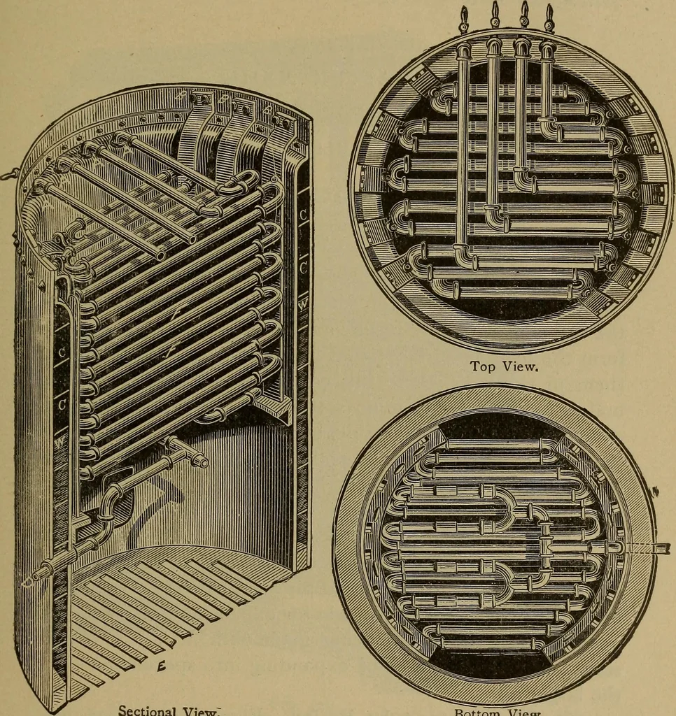 An illustration from The mechanical engineering of power plants, 1906, leaf 552