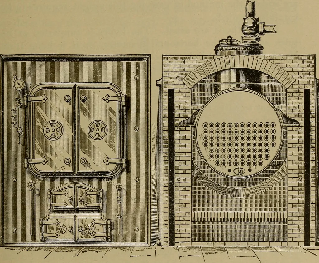 An illustration from The mechanical engineering of power plants, 1906, leaf 566