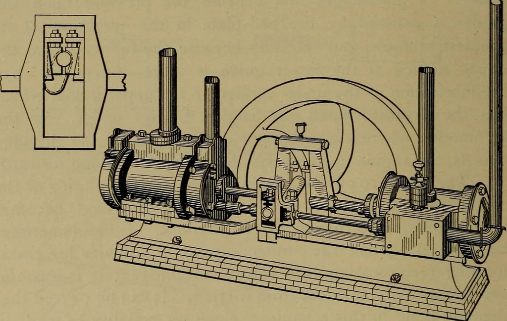 An illustration from The mechanical engineering of power plants, 1906, leaf 57