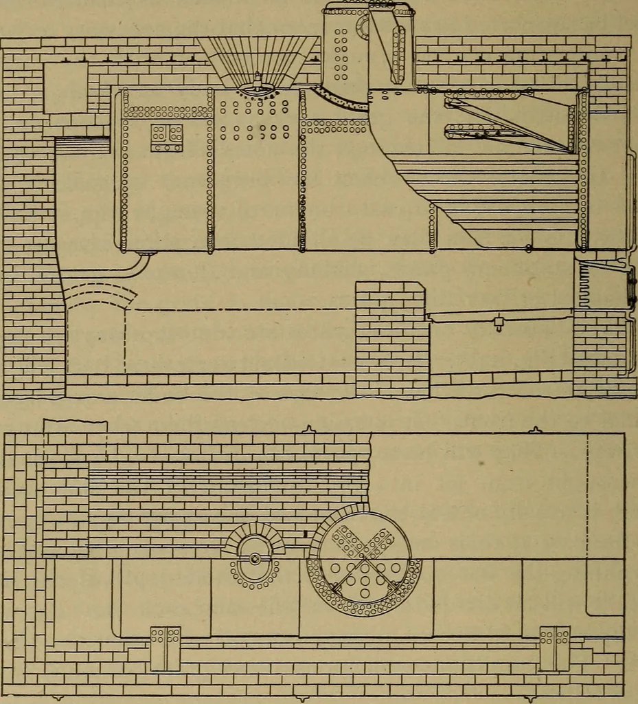 An illustration from The mechanical engineering of power plants, 1906, leaf 581