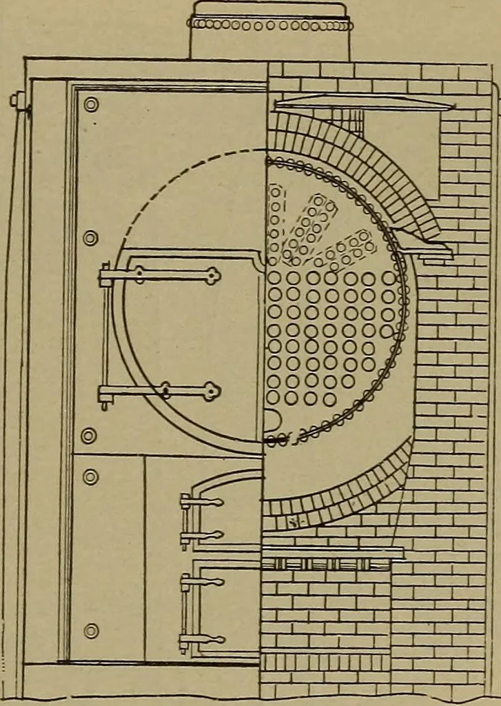An illustration from The mechanical engineering of power plants, 1906, leaf 582
