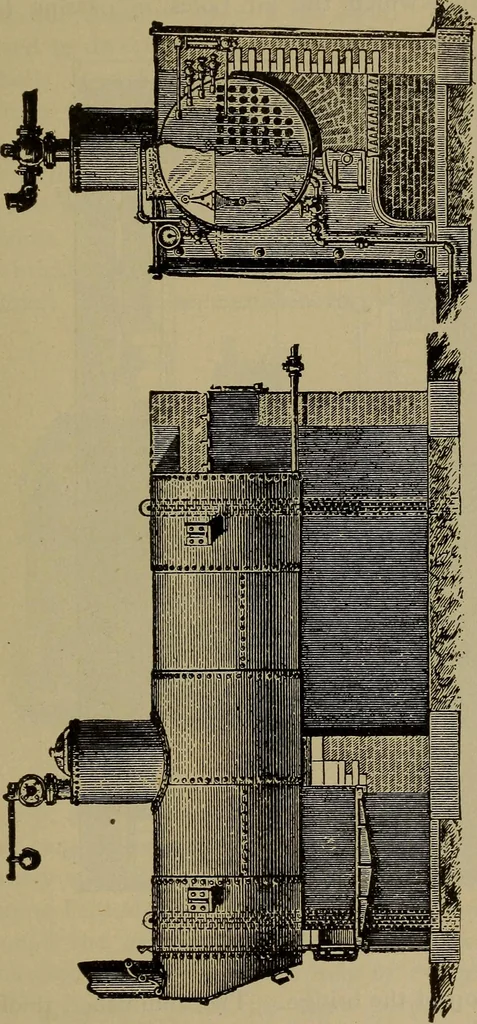 An illustration from The mechanical engineering of power plants, 1906, leaf 598