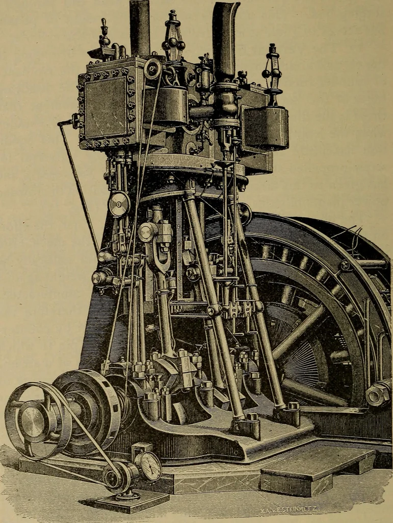 An illustration from The mechanical engineering of power plants, 1906, leaf 73