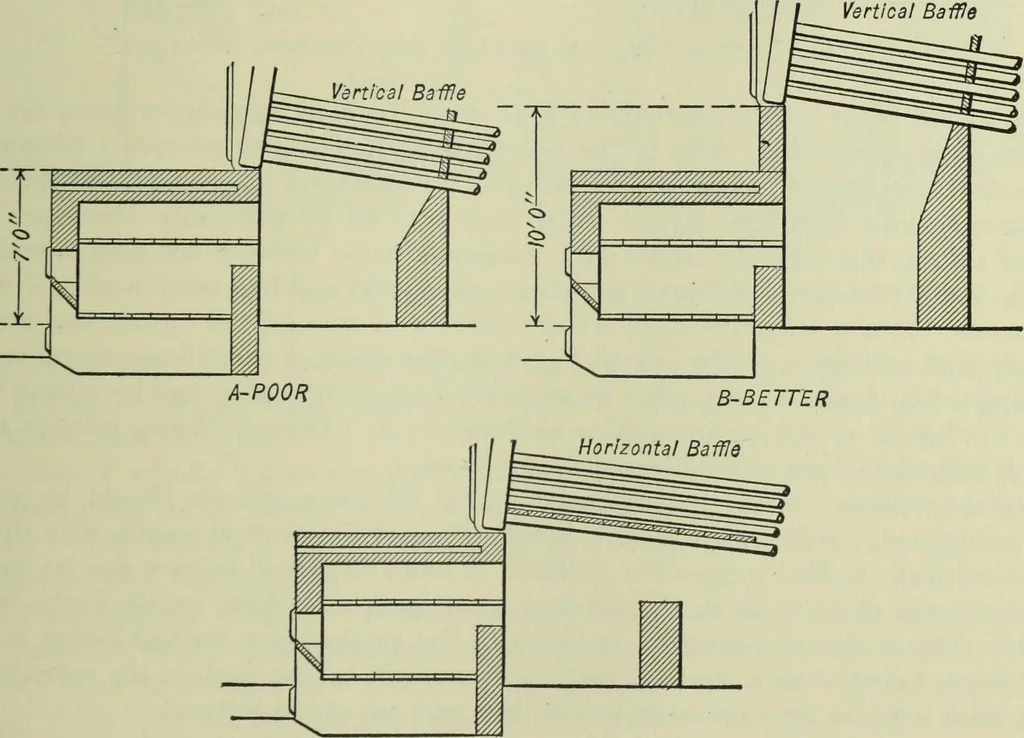 An illustration from Mechanical equipment of buildings; a reference book for engineers and architects, 1916, leaf 102
