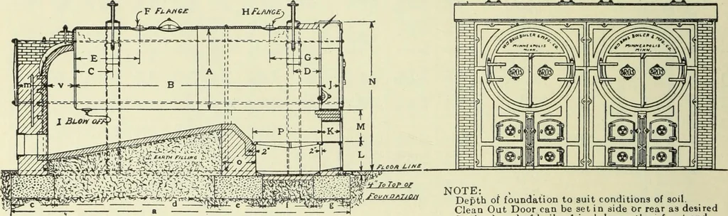An illustration from Mechanical equipment of buildings; a reference book for engineers and architects, 1916, leaf 121