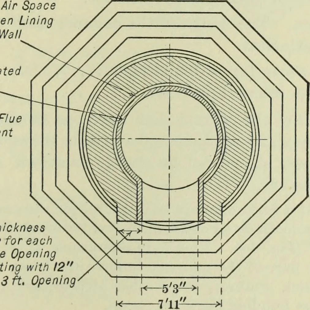 An illustration from Mechanical equipment of buildings; a reference book for engineers and architects, 1916, leaf 198