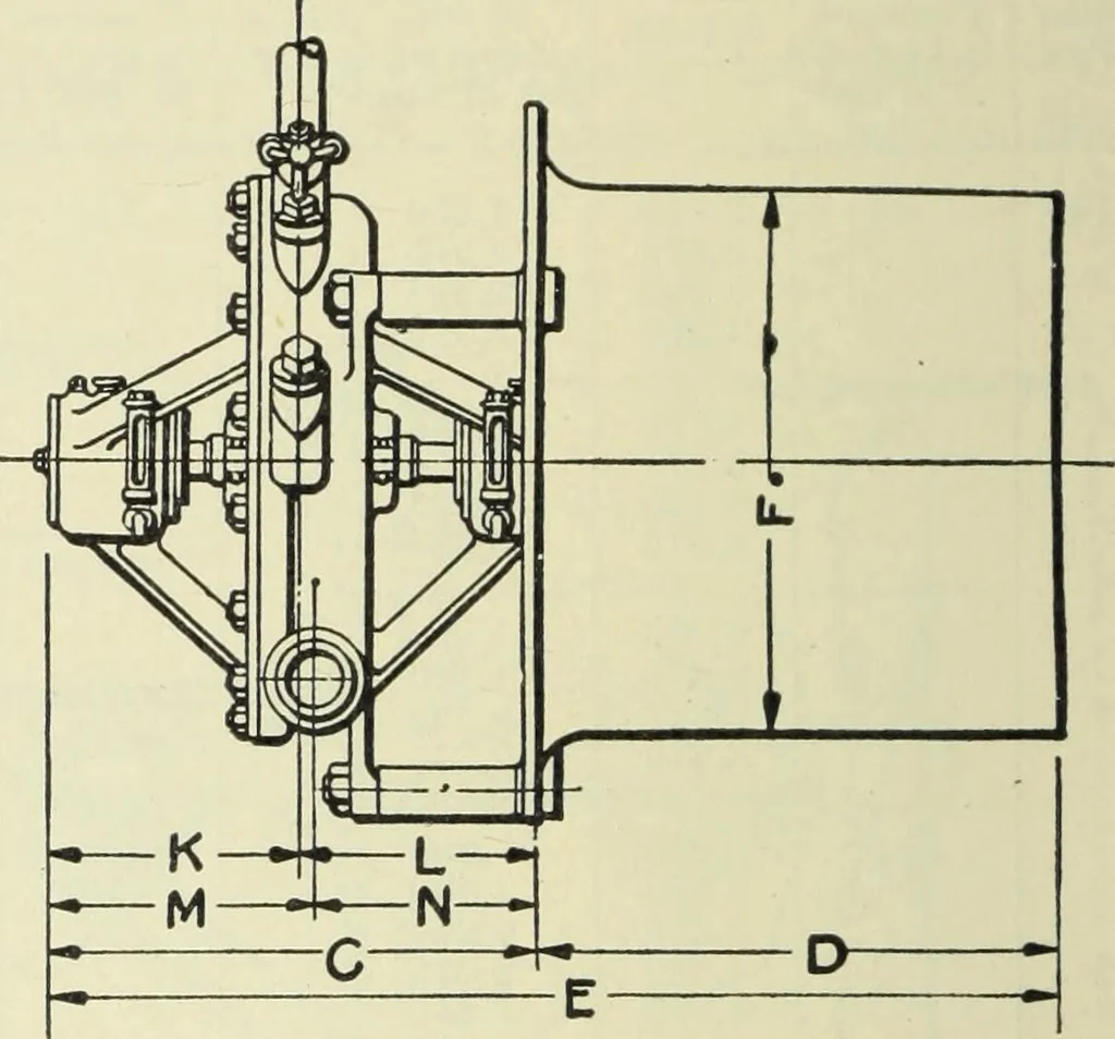 An illustration from Mechanical equipment of buildings; a reference book for engineers and architects, 1916, leaf 215