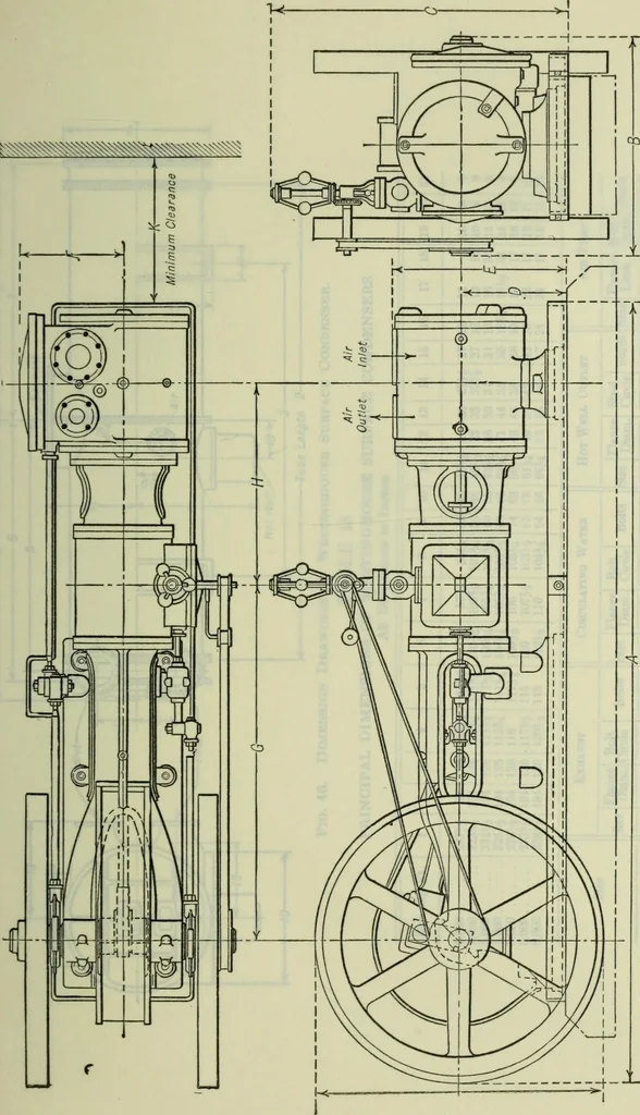 An illustration from Mechanical equipment of buildings; a reference book for engineers and architects, 1916, leaf 458