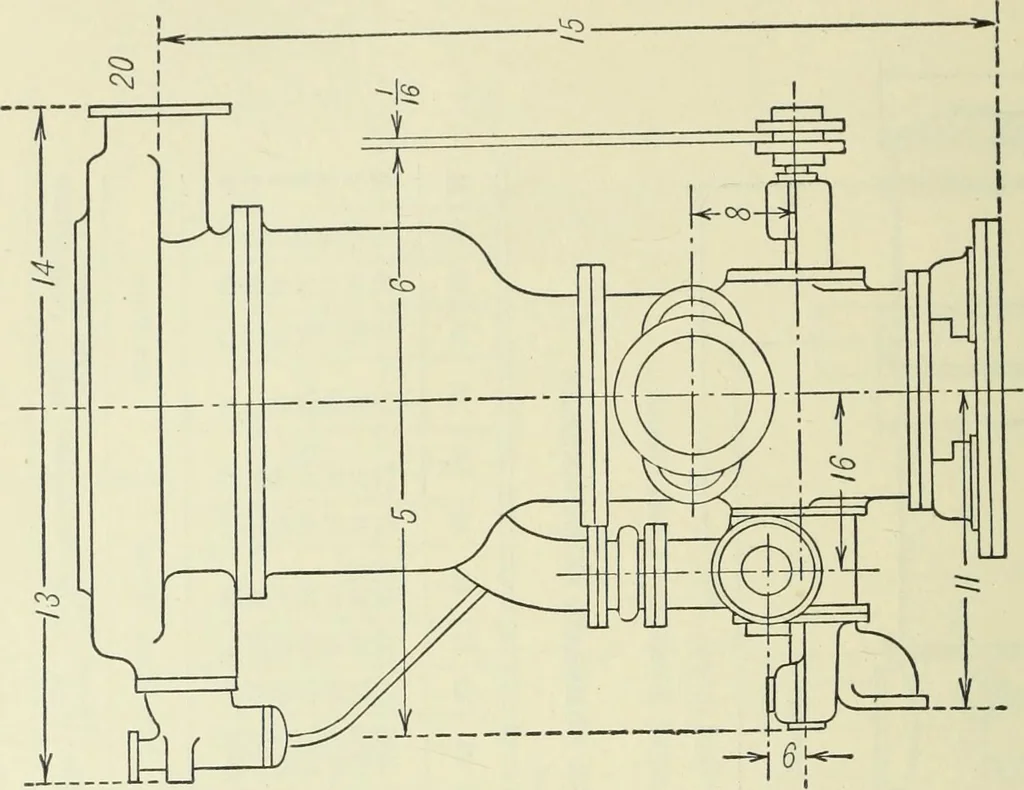 An illustration from Mechanical equipment of buildings; a reference book for engineers and architects, 1916, leaf 461