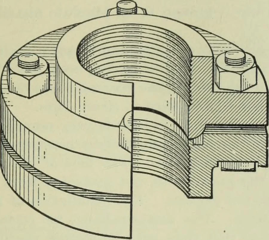 An illustration from Mechanical equipment of buildings; a reference book for engineers and architects, 1916, leaf 514