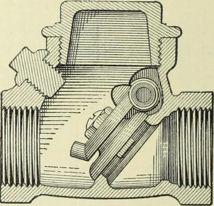 An illustration from Mechanical equipment of buildings; a reference book for engineers and architects, 1916, leaf 521