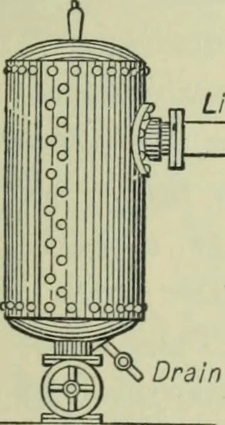 An illustration from Mechanical equipment of buildings; a reference book for engineers and architects, 1916, leaf 524