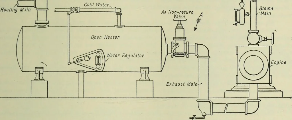 An illustration from Mechanical equipment of buildings; a reference book for engineers and architects, 1916, leaf 526