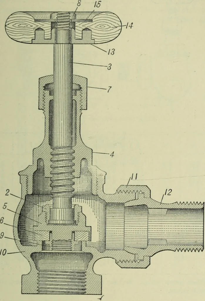 An illustration from Mechanical equipment of buildings; a reference book for engineers and architects, 1916, leaf 528