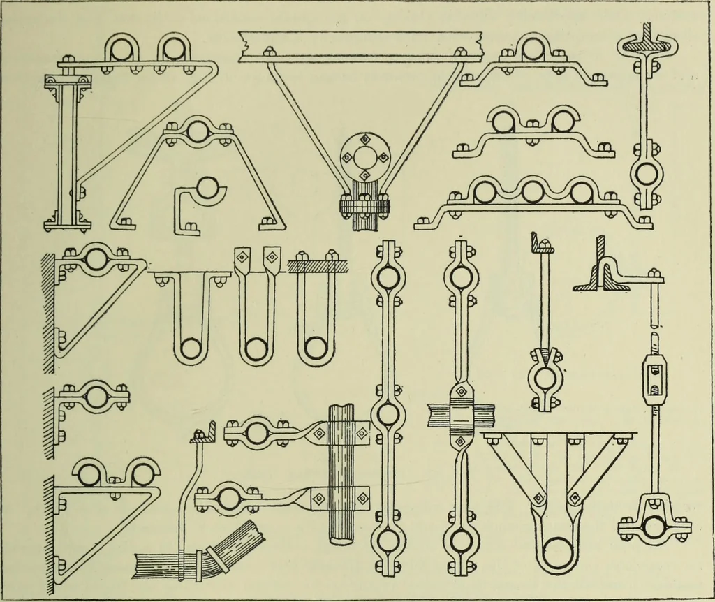 An illustration from Mechanical equipment of buildings; a reference book for engineers and architects, 1916, leaf 540