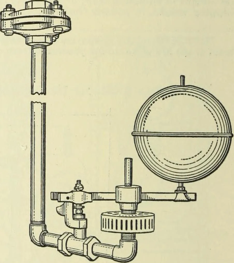 An illustration from Mechanical equipment of buildings; a reference book for engineers and architects, 1916, leaf 547